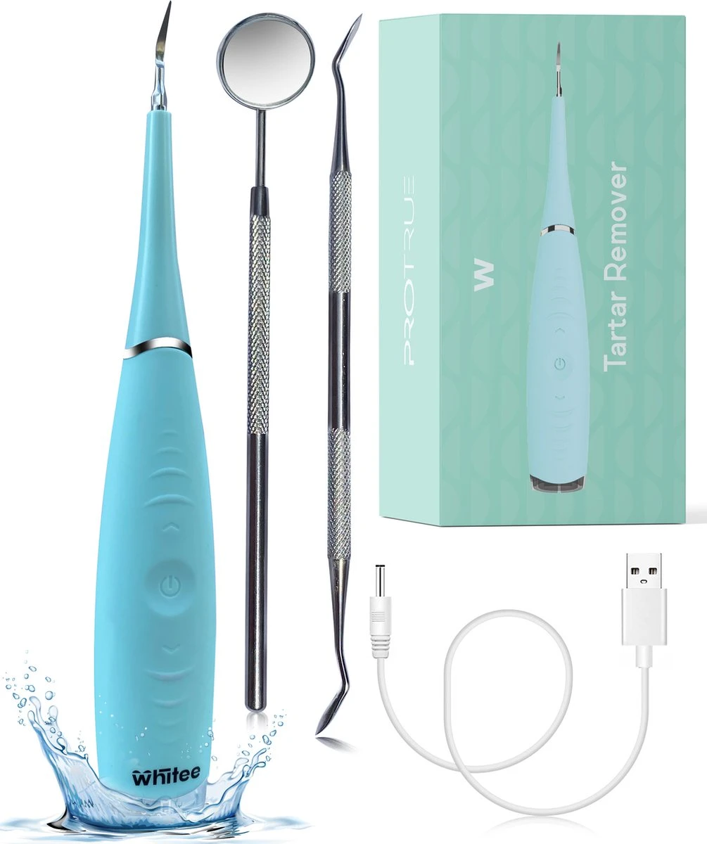 Whitee Elektrische Tandsteen Verwijderaar - Tanden Polijsten - Tandarts Tandsteenverwijderaars - Elektrisch Tandplak Verwijderen