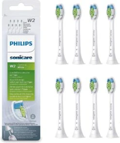 Philips Sonicare W2 Optimal White HX6068/12 - Opzetborstels - 8 Stuks