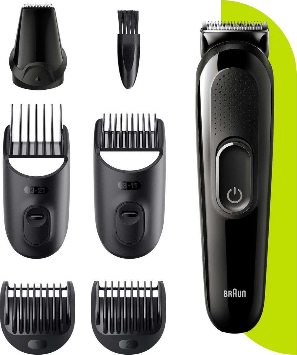 Braun Multigroomer 3 MGK3325 - 6-in-1 Trimmer Voor Mannen - Baard + Haar - Afbeelding 6