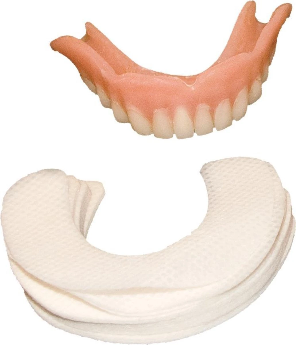 Merkloos Kunstgebit-kussentjes - Set Van 30 - Ondergebit