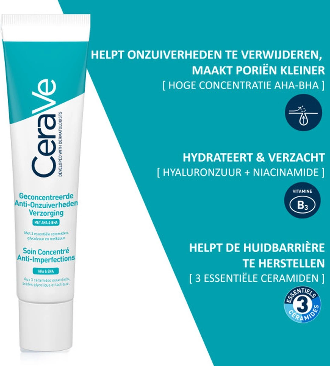 CeraVe Acne Control Gel - 40ml - Voor Onzuivere Huid Met Neiging Tot Acne - Afbeelding 8