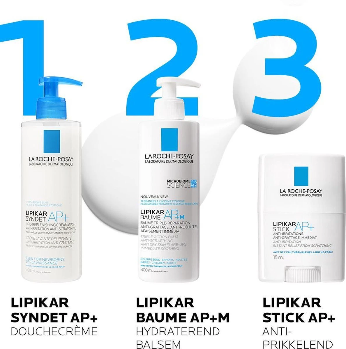 La Roche-Posay Lipikar Balsem AP+m Bodymelk - Droge Huid - 400 Ml - Afbeelding 9