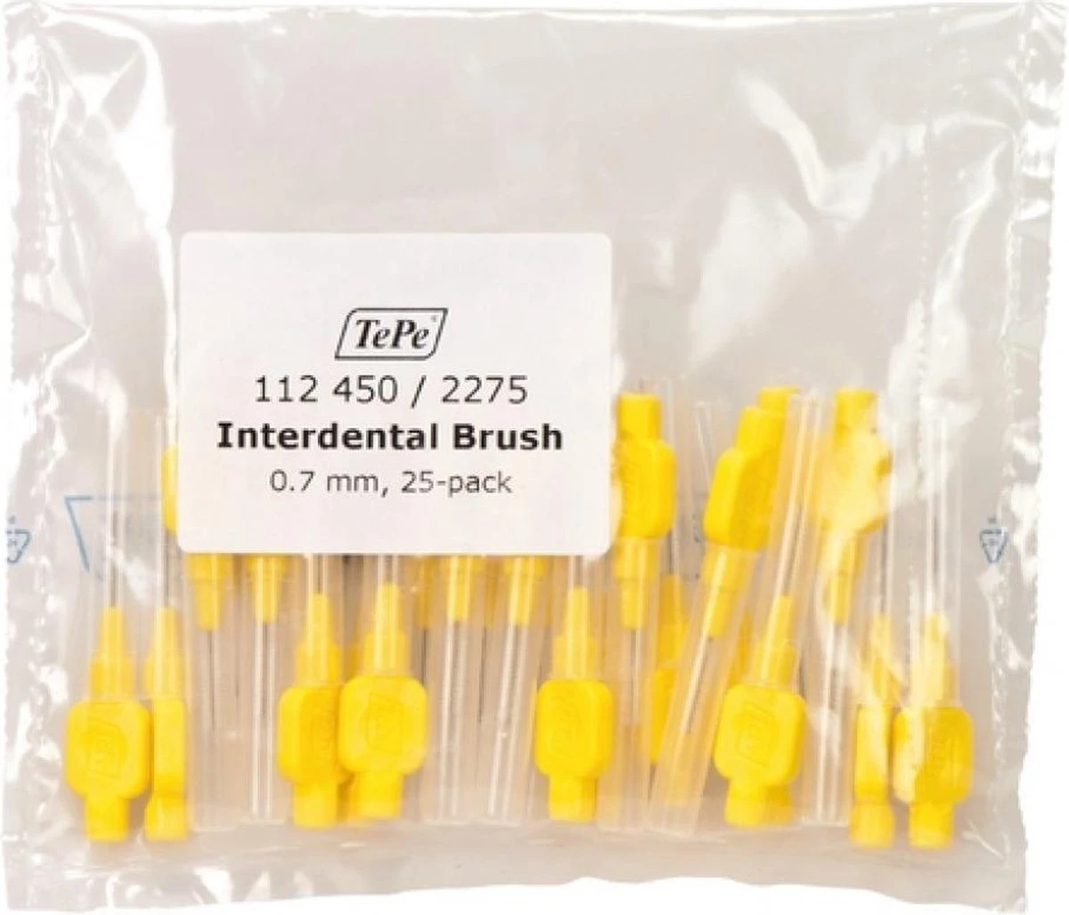 Tepe Interdentale Rager Origineel 0.7 Mm Geel - 3 X 25 Stuks - Voordeelverpakking