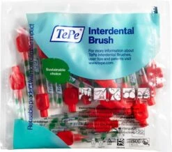 TePe Interdentale Ragers Original Rood ISO Maat 2 – 0,5 Mm (20 Stuks)