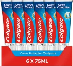Colgate® Colgate Caries Protection Tandpasta - 6 X 75 Ml - Voordeelverpakking