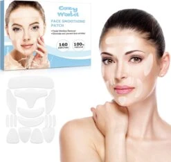 Cozy World - Anti Rimpel Pads - 160 Delig - 10 Sets Van 16 Patches - Siliconen - Gezicht Stretcher - Anti Aging - Eye Patch - Wallen - Botox Alternatief