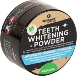 Optismile Witte Tanden Polijstpoeder - Teeth Whitening Charcoal