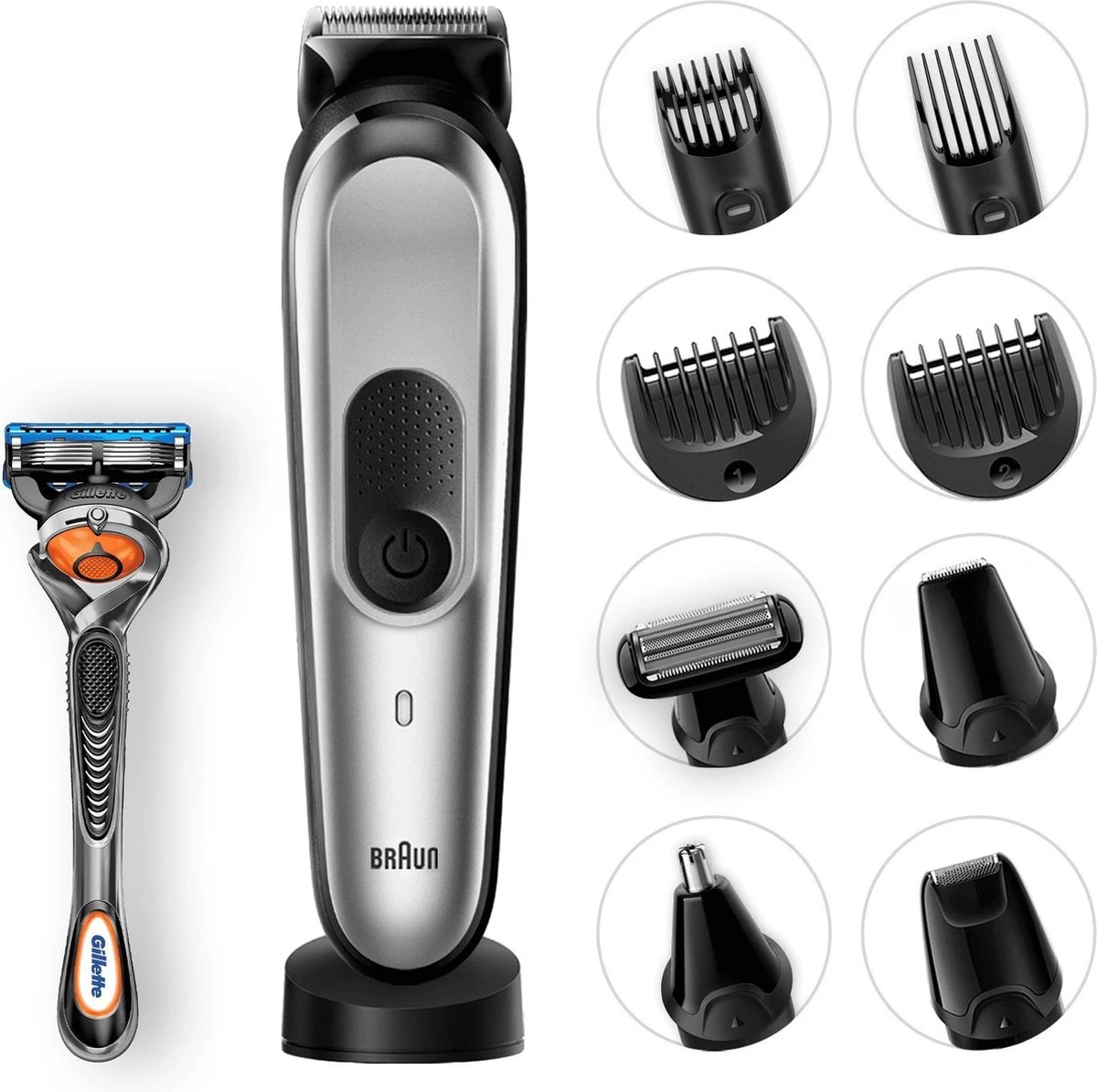 Braun Multigroomer 7221 - 10 In 1 Trimmer - Baardtrimmer Haartrimmer Bodygroomer - Afbeelding 15