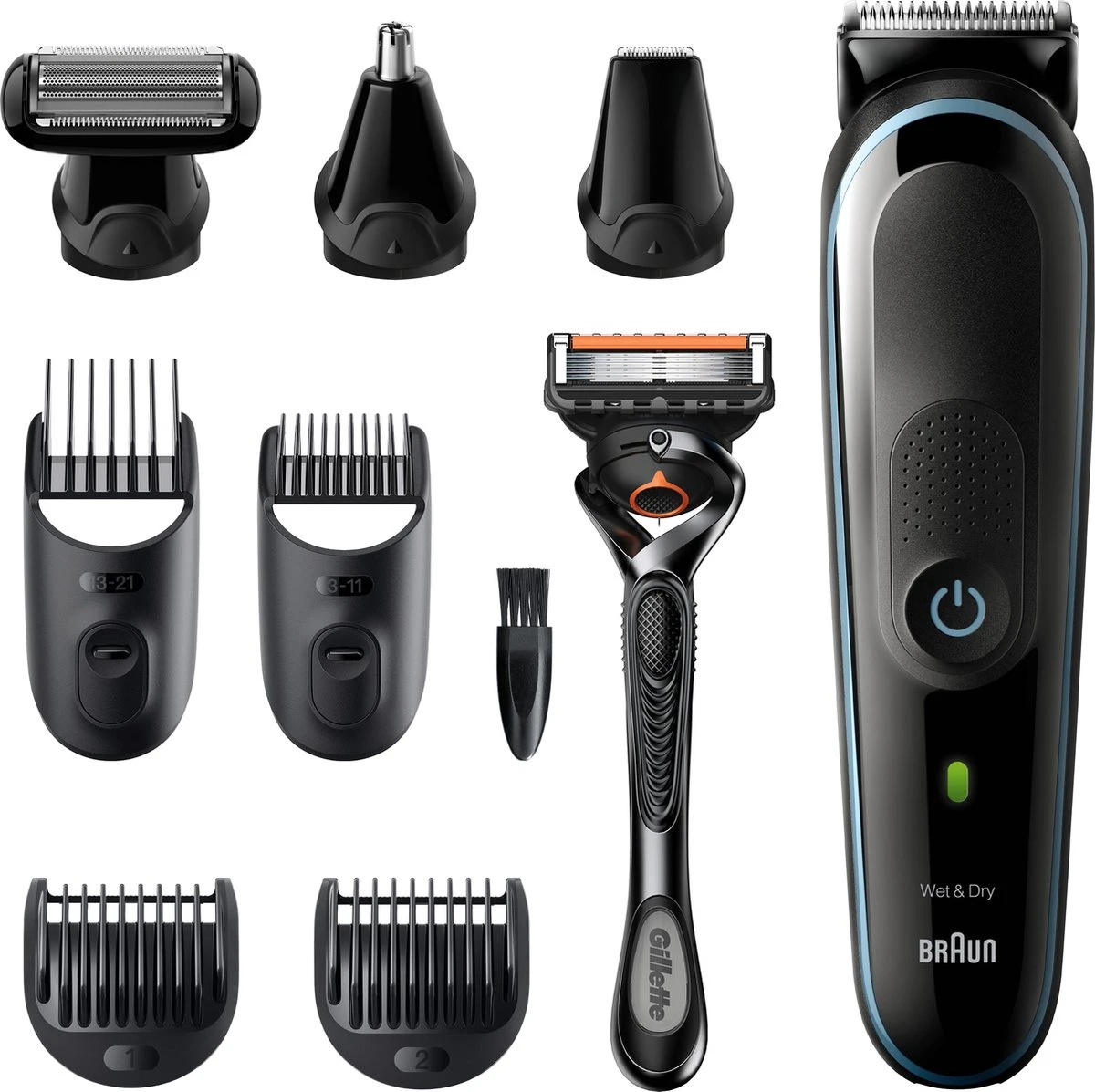 Braun Multigroomer 5 MGK5380 - 9in1 Trimmer Voor Mannen - Baard + Haar - Afbeelding 6