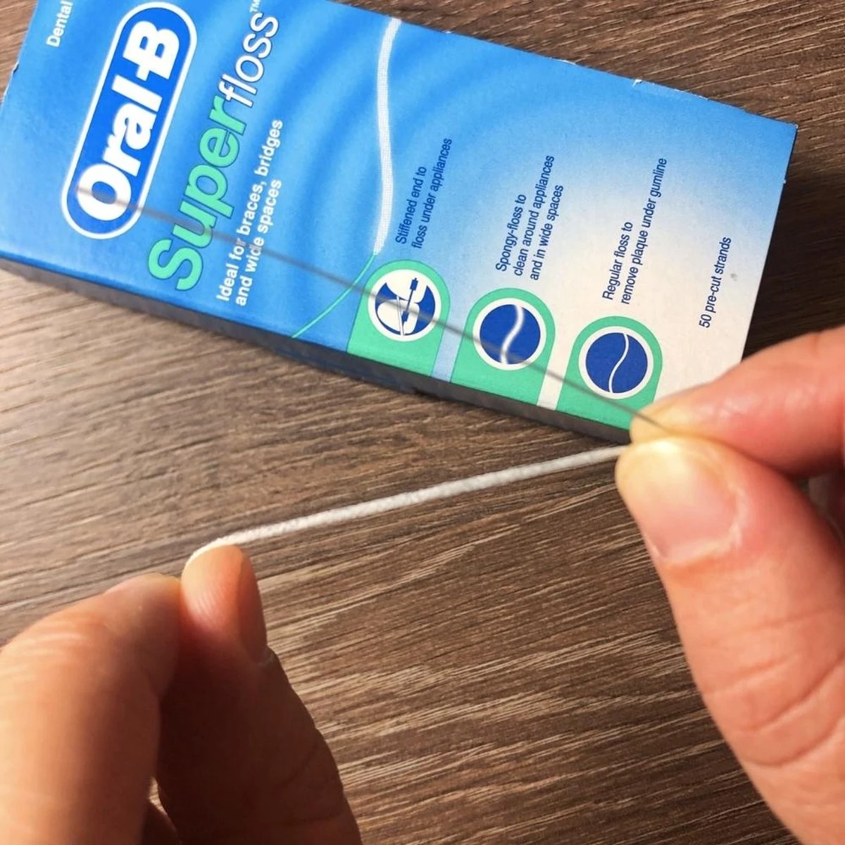 Oral B Oral-B Superfloss - 50 Stuks - Flosdraad - Afbeelding 11