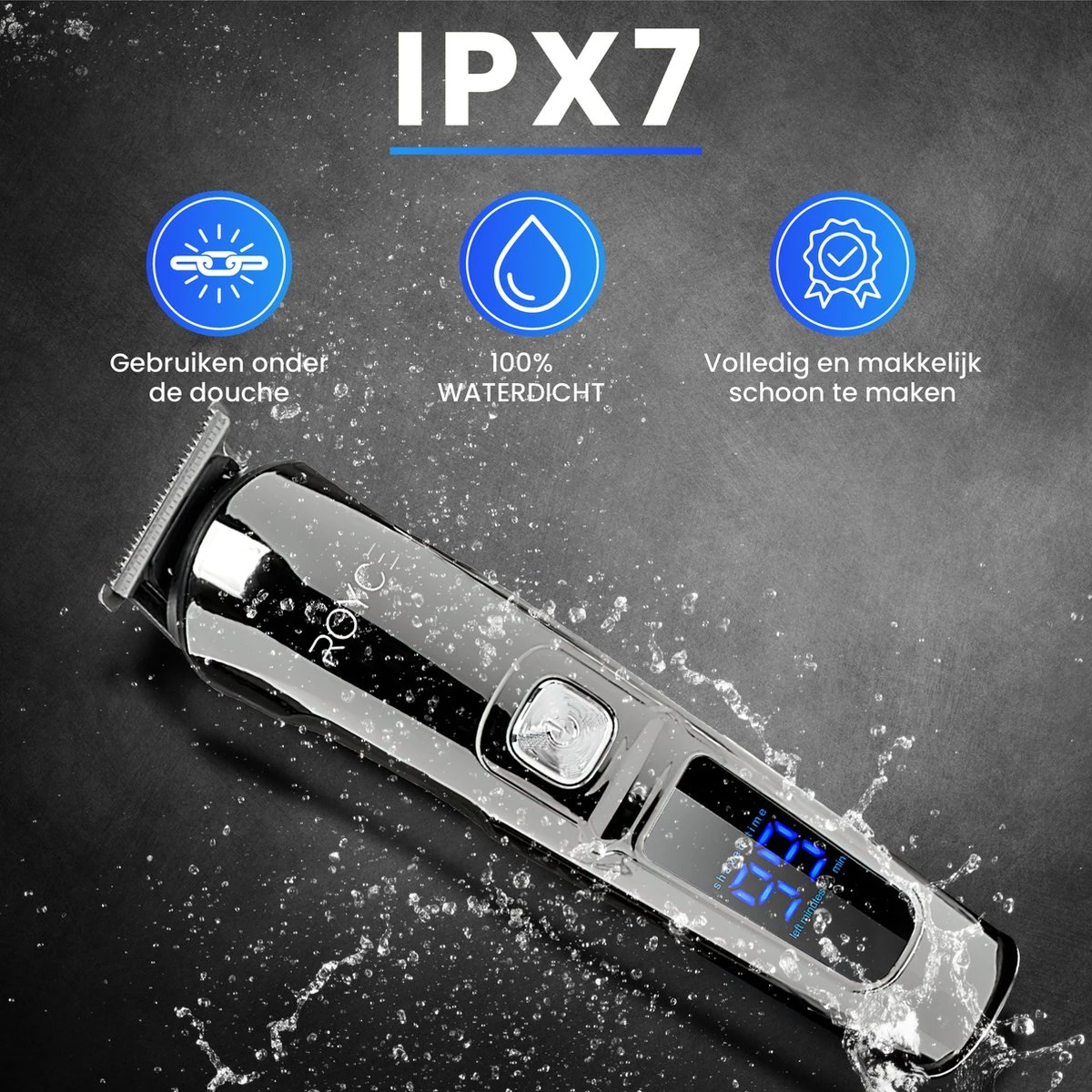 Professionele Trimmer 11 In 1 - Baardtrimmer Mannen - Waterdicht - Haartrimmer - Trimmer Mannen - Complete Set - Afbeelding 5