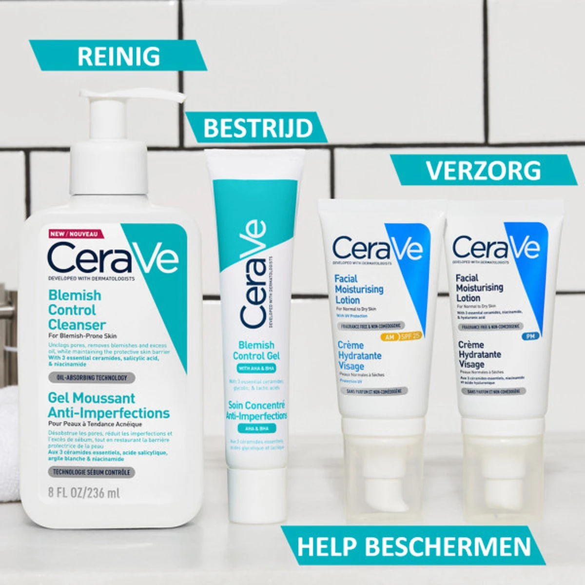 CeraVe Acne Control Gel - 40ml - Voor Onzuivere Huid Met Neiging Tot Acne - Afbeelding 7