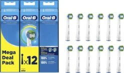 Oral B Oral-B Precision Clean - Met CleanMaximiser-technologie - Opzetborstels - 12 Stuks