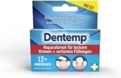 Dentemp Tand Reparatieset - Verloren Kroon En Vulling - Zelf Gaatje Vullen
