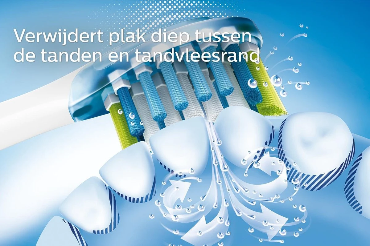 Philips Sonicare C3 Premium Plaque Defense HX9044/33 - Opzetborstel - 4 Stuks - Afbeelding 6