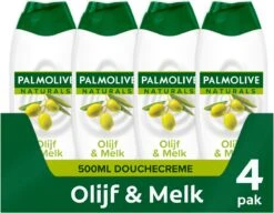 Palmolive® Palmolive Naturals Olijf Douchegel - 4 X 500ml - Douchegel Voordeelverpakking