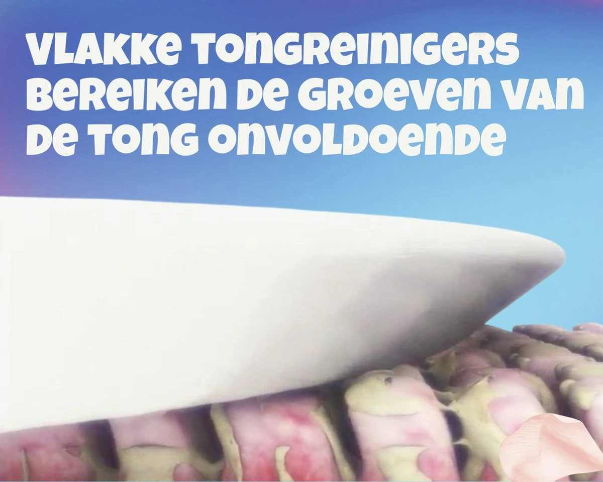 JuliBrite® Tong Gel (50ML) & Tongschraper - Reinigt Witte Tong Aanslag - Tegen Slechte Adem - Met Zink & CPC - Tongreiniger Set - Halitose & Beslagen Tong - Afbeelding 7