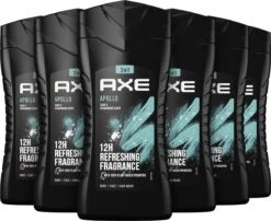 Axe Apollo Showergel - 6 X 250 Ml - Voordeelverpakking