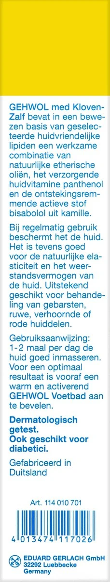 Gehwol Klovenzalf - Tube 125ml Voordeelverpakking - Afbeelding 6