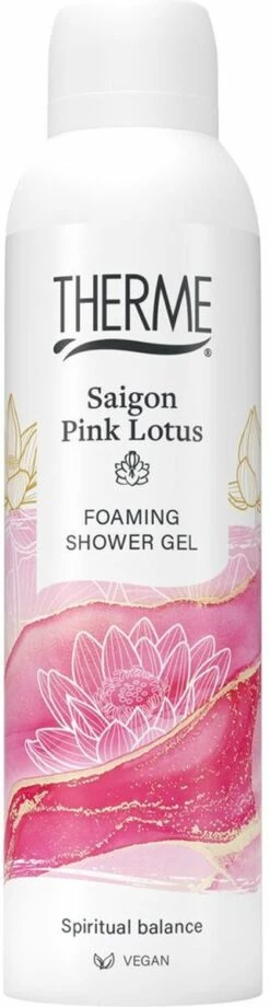 Therme Foaming Shower Gel Saigon Pink Lotus 200 Ml