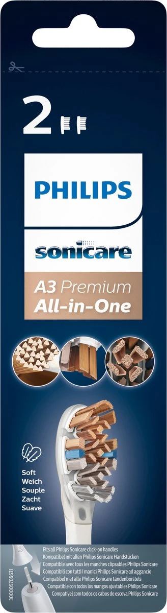 Philips A3 Premium All-inOne HX9092/10 - Opzetborstels - 2 Stuks - Afbeelding 6