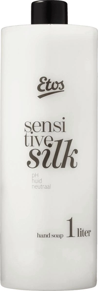 Etos Handzeep Sensitive Silk - Navulling - 6x1L - Voordeelverpakking - Afbeelding 2