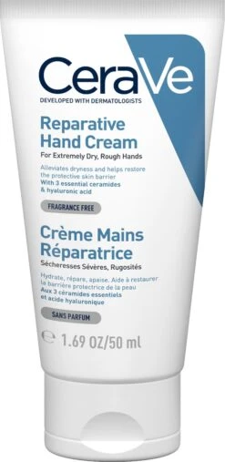 CeraVe - Reparative Handcream - Handcrème - Tegen Droge En Ruwe Handen - 50 Ml