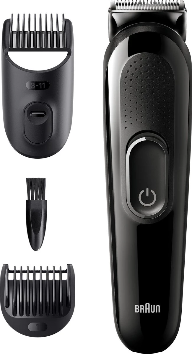 Braun Multigroomer 3 SK2300, 3-in-1 Baardtrimmer Voor Mannen, Haartrimmer, Voor Gezicht, Haar