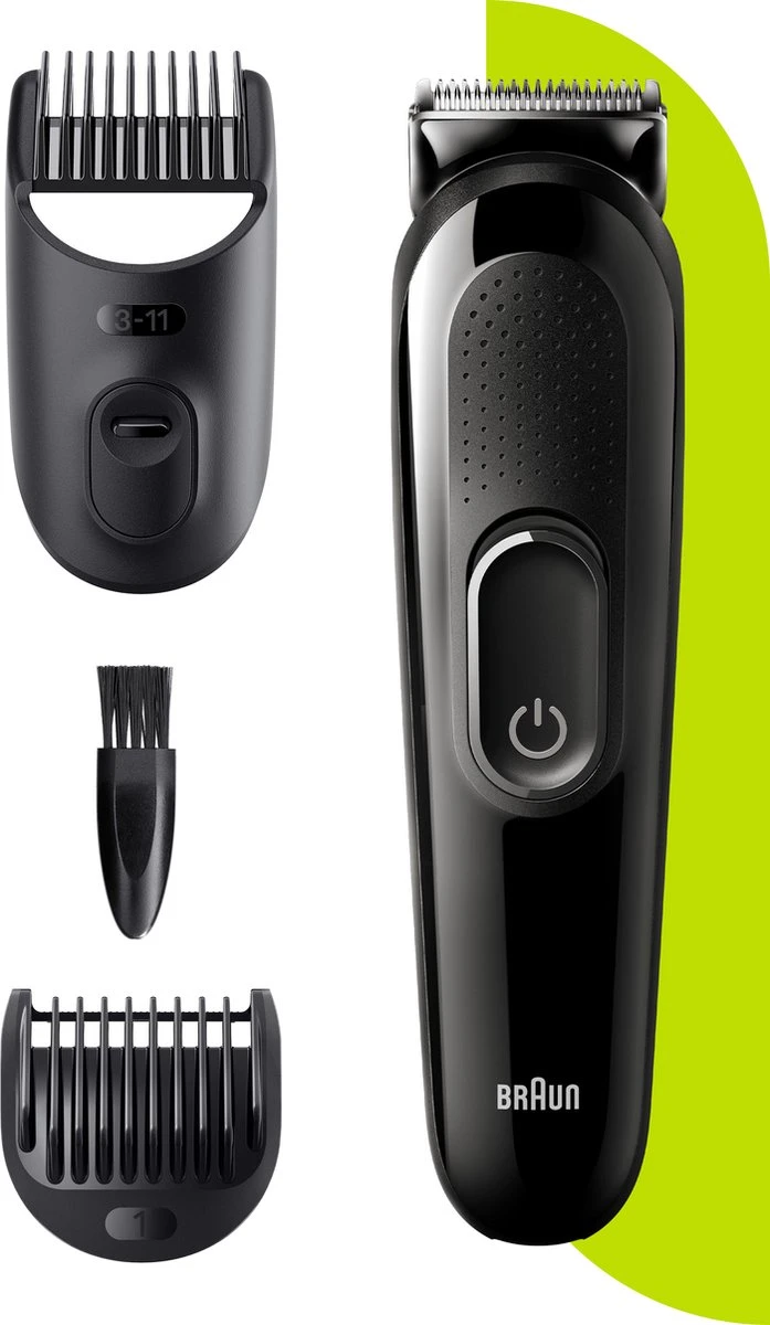 Braun Multigroomer 3 SK2300, 3-in-1 Baardtrimmer Voor Mannen, Haartrimmer, Voor Gezicht, Haar - Afbeelding 10