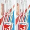 Aquafresh - Tandenborstels - Clean & Flex Hard - 6 Stuks