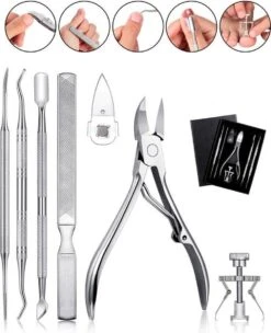 7-Delige Pedicure Set - Nagelverzorging - Nagelset - Ingegroeide Teennagel - Nagelknipper - Nail Clippers - Ingrown Toenail